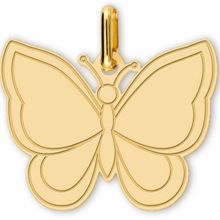 Pendentif Papillon (or jaune 375°)  par Lucas Lucor