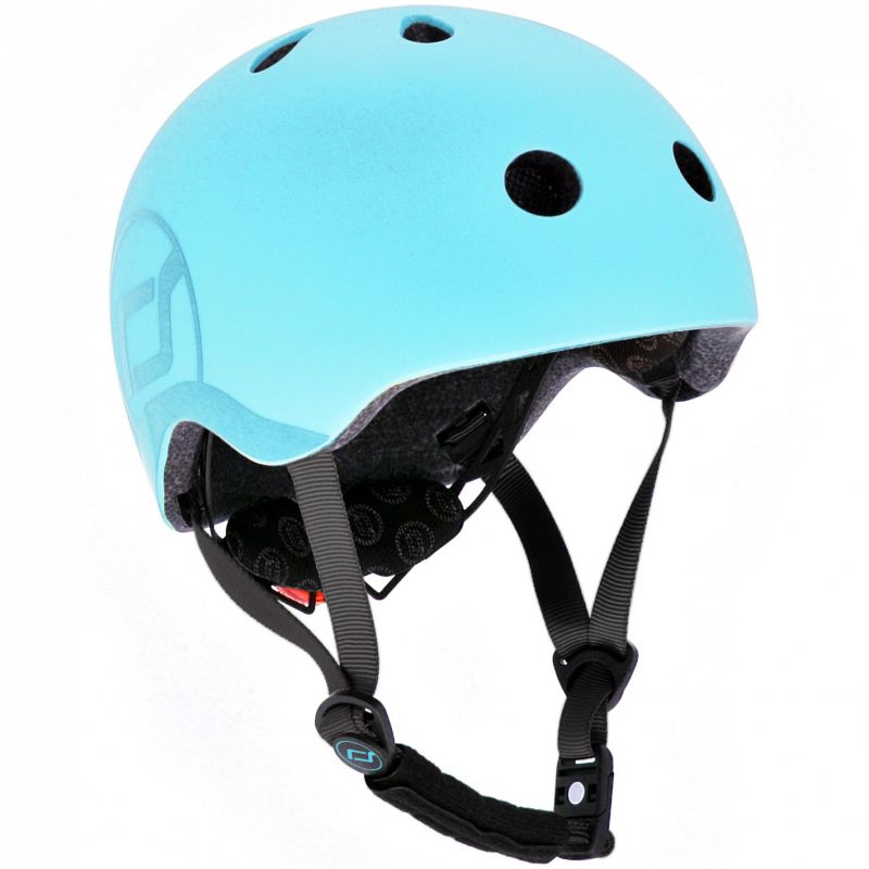 Casque pour porteur évolutif Highwaykick bleu myrtille (3 ans et +) Scoot And Ride