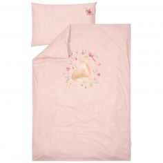 Housse de couette+oreiller lit bébé Blossom (100 x 140 cm) - Little Dutch