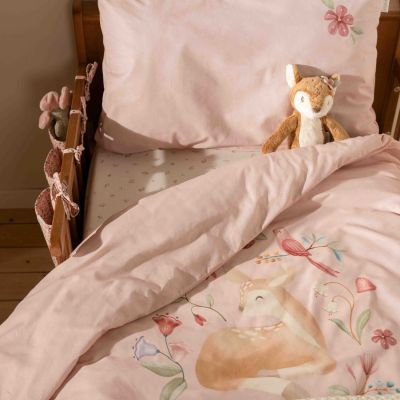 Housse de couette+oreiller lit bébé Blossom (100 x 140 cm)