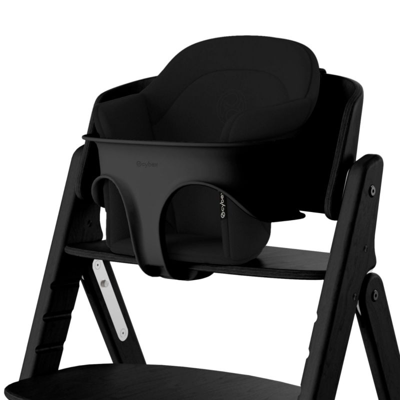 Set de 3 coussins pour chaise haute Click&Fold Comfort Inlay Stunning Black Cybex Produit 2