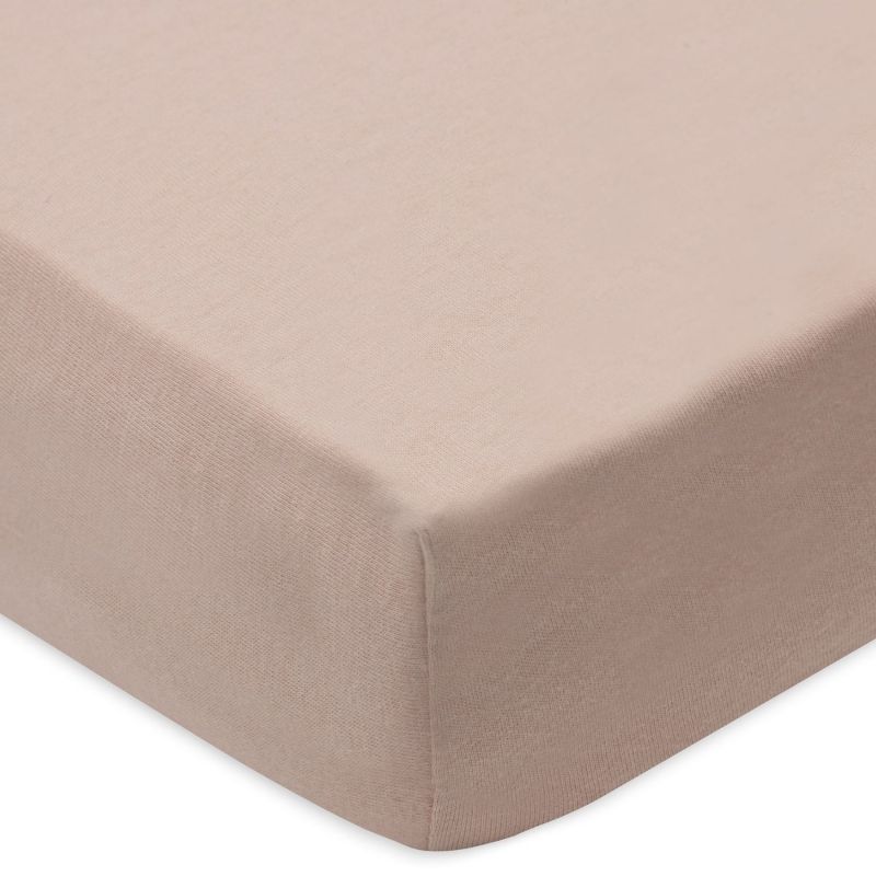 Lot de 2 draps housses en jersey Wild Rose-Ivory (60 x 120 cm) Jollein Produit 3