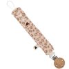 Attache tétine Gaze Léopard (personnalisable) Atelier Wagram Produit 3