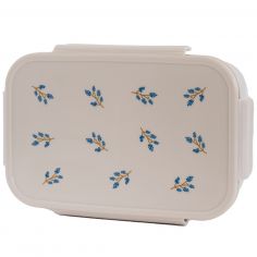 Lunch box en plastique recyclé Taupe-Myrtille - 3 sprouts