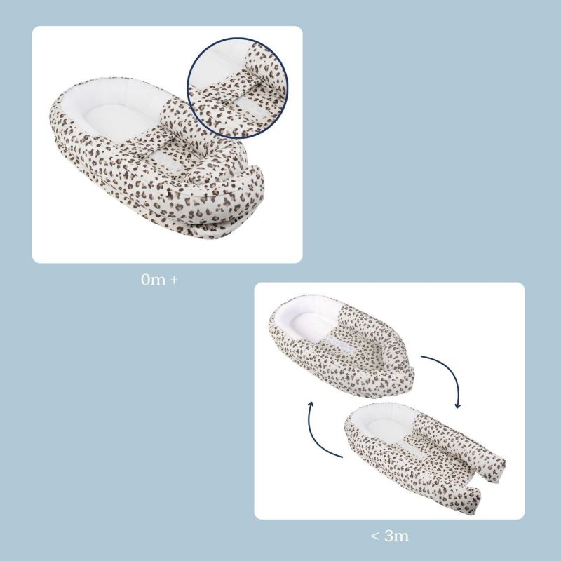 Réducteur Cocoon Leopard Cream Doomoo Ambiance 3