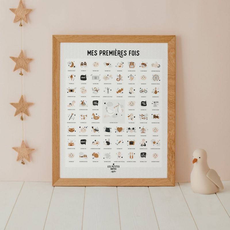 Pack duo Mes premières fois et En t'attendant Peau claire Maman et Papa Les Petites Dates Produit 1