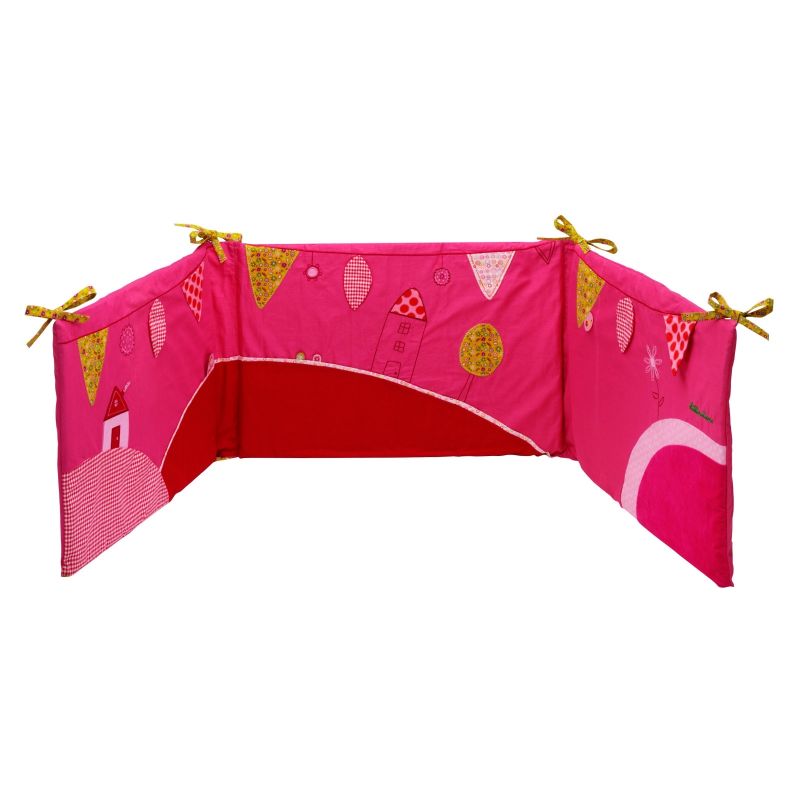 Tour de lit fille Liz (pour lits 60x120 et 70x140cm)  Lilliputiens