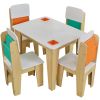 Ensemble table et 4 chaises pour enfant Natural - KidKraft