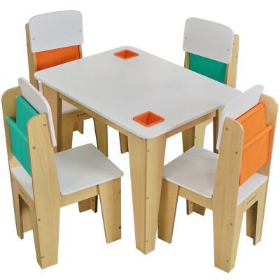 Ensemble table et 4 chaises pour enfant Natural  par KidKraft