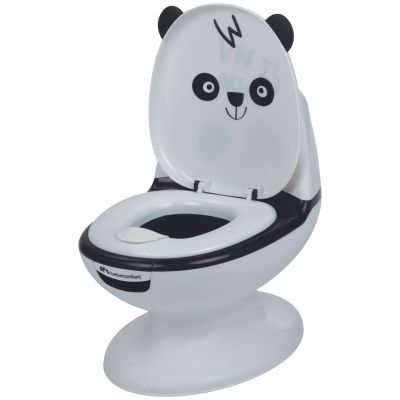 Mini toilette d'apprentissage Panda Black