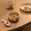 Coffret repas en silicone Vivi Elephant Crème de la crème (4 pièces) Liewood Ambiance 2