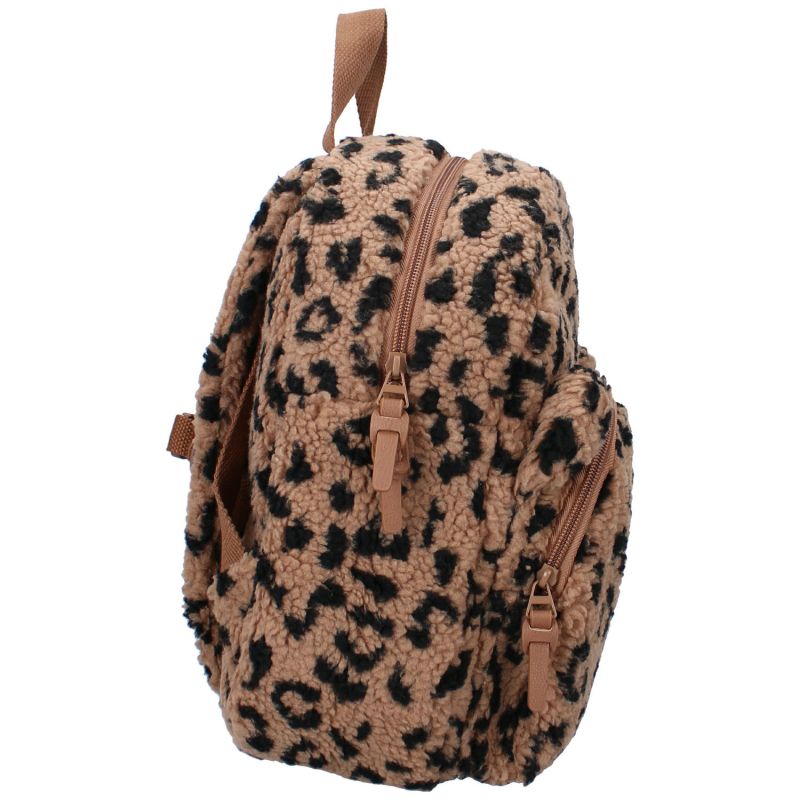 Sac à dos enfant Beary Excited Sherpa léopard (31 cm) Kidzroom Produit 5