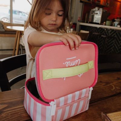 Lunch bag isotherme Pink Stripes