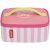 Variation Rose, blanc, jaune du produit Lunch bag isotherme Pink Stripes de la marque Hello Hossy