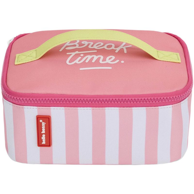 Lunch bag isotherme Pink Stripes Hello Hossy Produit 1