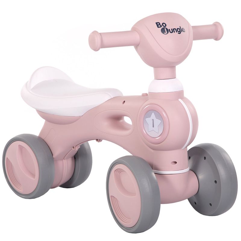 Porteur vélo rose Bo Jungle
