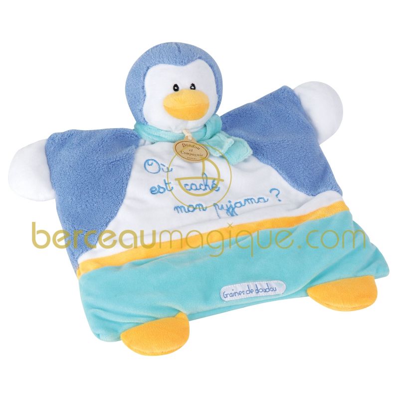 Range-pyjama Doux pingouin Doudou et Compagnie