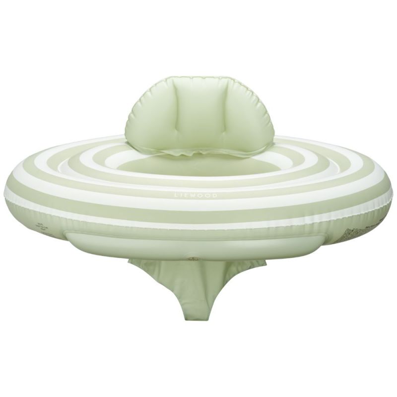 Bouée bébé Dawn rayé Dusty mint creme de la creme Liewood