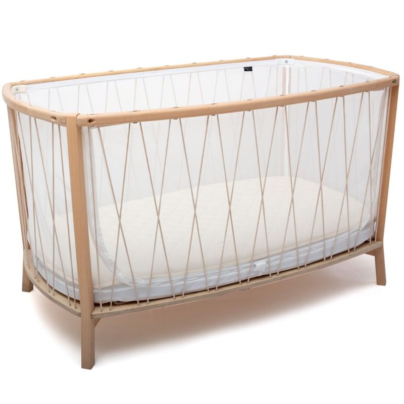 Pack lit Kimi Mousse Desert + 1 protège matelas + 1 drap housse White Charlie Crane Produit 4