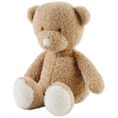 Peluche Ours Teddy Caramel (30 cm) - Nattou