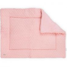Tapis de jeu Fancy knit rose poudré (80 x 100 cm)  par Jollein