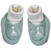 Chaussons Sophie la girafe Olive (1-3 mois)