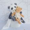 Coffret peluche avec Coffret doudou Panda Attrape-rêves (28 cm)  par Doudou et Compagnie
