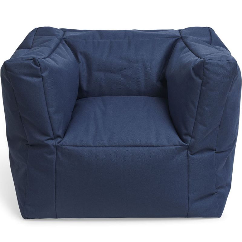 Fauteuil Bean Jean bleu (45 x 40 x 36 cm) Jollein