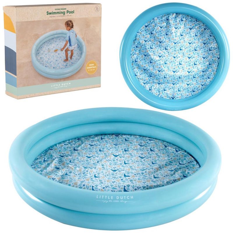 Piscine gonflable Ocean Dreams Blue (150 cm) - Reconditionné Little Dutch Produit 5
