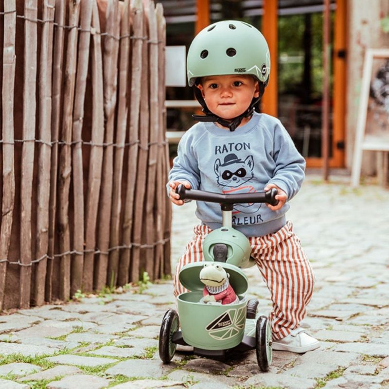 Porteur évolutif en Highwaykick 1 Lifestyle Green Lines Scoot and ride Ambiance 2