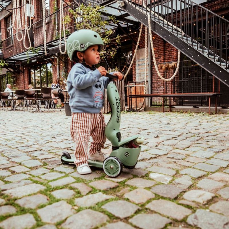 Porteur évolutif en Highwaykick 1 Lifestyle Green Lines Scoot and ride Ambiance 5
