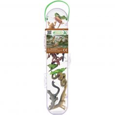 Set de 12 Reptiles et Amphibiens (11,5 x 15 cm) - Collecta