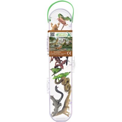 Set De 12 Reptiles et Amphibiens (11,5 x 15 cm)  par Collecta