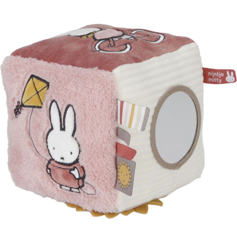 Cube d'activités Miffy fluffy rose Pioupiou et Merveilles Produit 1 grande taille