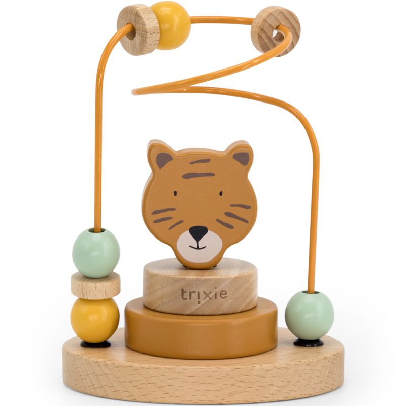 Boulier en bois avec tour à empiler Mr. Tiger Trixie Produit 1 grande taille