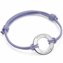 Bracelet maman Eternity personnalisable (argent 925°)  par Merci Maman