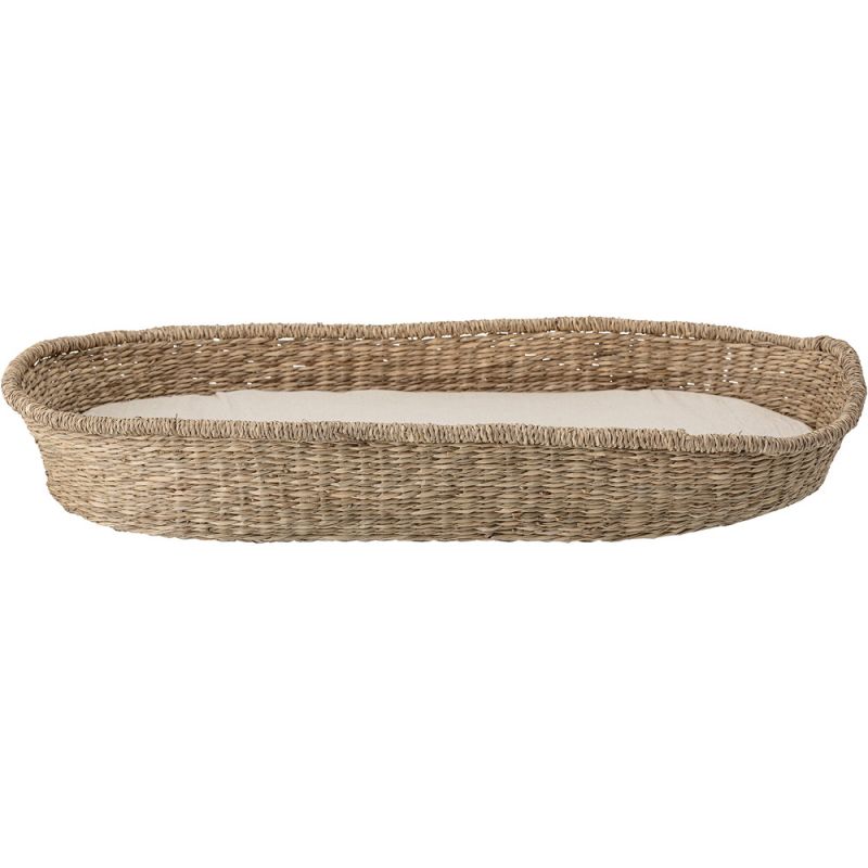 Panier à langer Clemme en jonc de mer (73 x 12 x 47 cm) Bloomingville