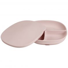 Assiette à ventouse et couvercle Blush - B.Box