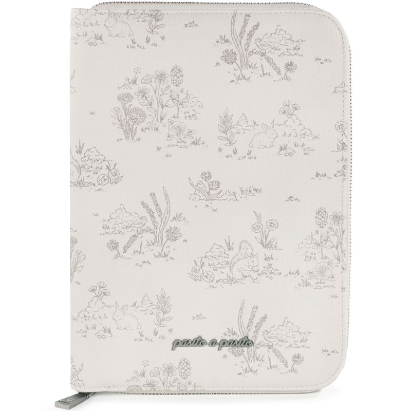 Protège carnet de santé Toile de Jouy Cream Pasito a pasito Produit 1 grande taille