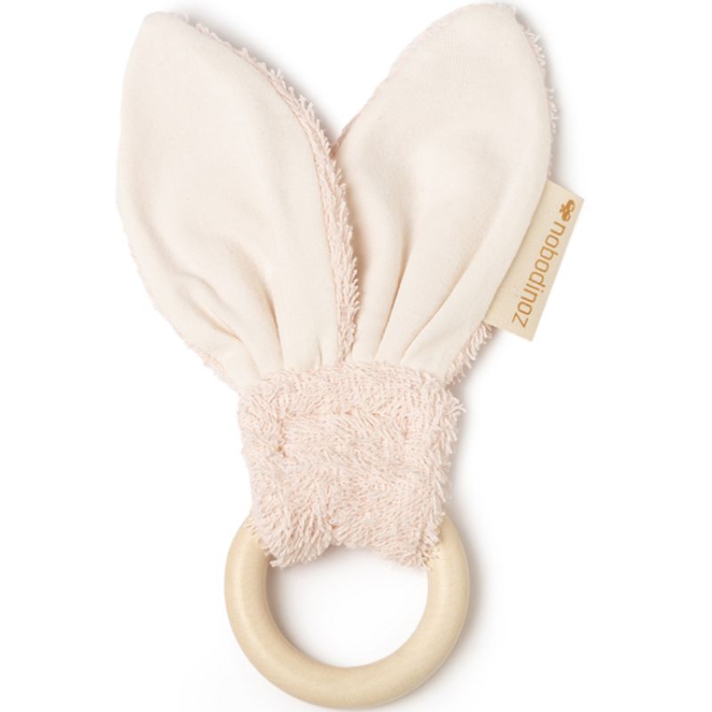 Anneau de dentition rose pâle So cute Nobodinoz