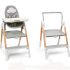 Chaise haute évolutive Sit-To-Step gris et blanc - Skip Hop Chaise haute évolutive Sit-To-Step gris et blanc - Skip Hop