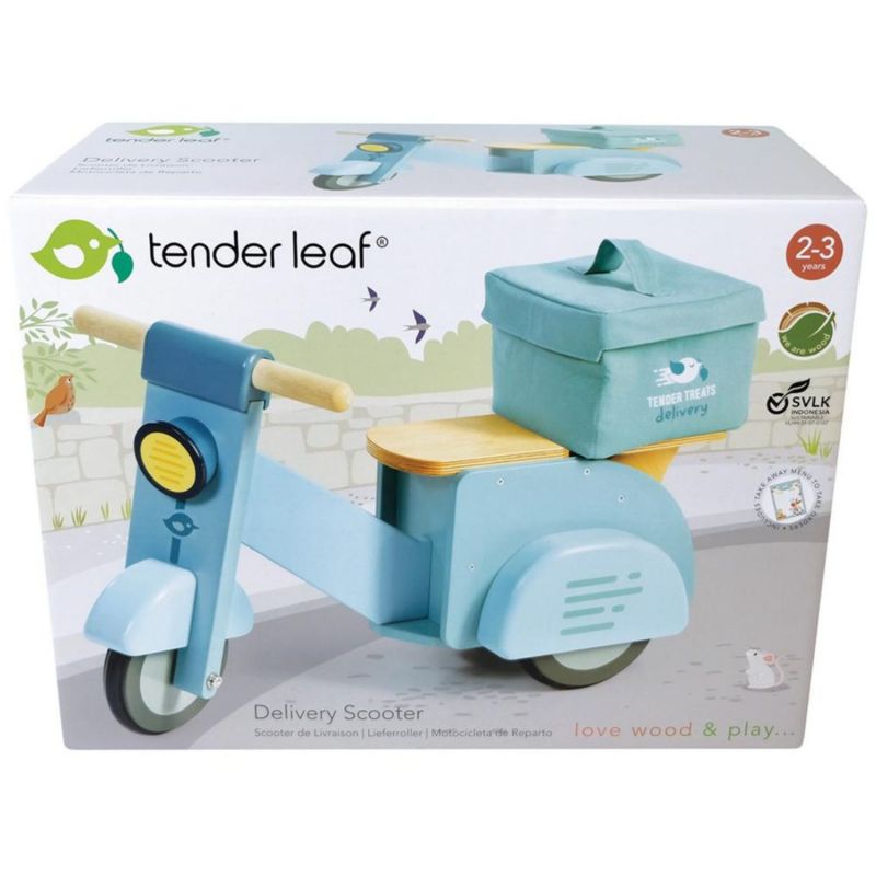 Porteur Scooter de livraison Tender Leaf Packaging 5