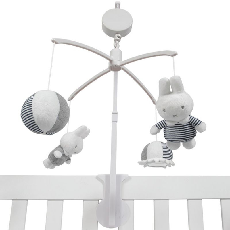 Mobile musical lapin Miffy marinière Pioupiou et Merveilles