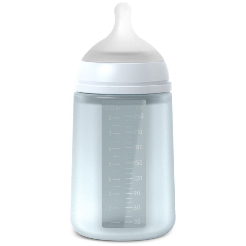 Biberon en silicone Colour Essence Bleu (240Ml) Suavinex Produit 3