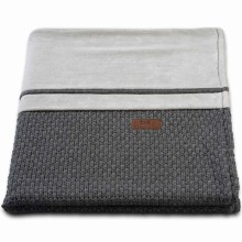 Couverture Robust Maille gris anthracite (70 x 95 cm)  par Baby's Only