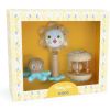 Coffret cadeau 3 jouets d'activités Baby Blanc Kit Djeco Packaging 2