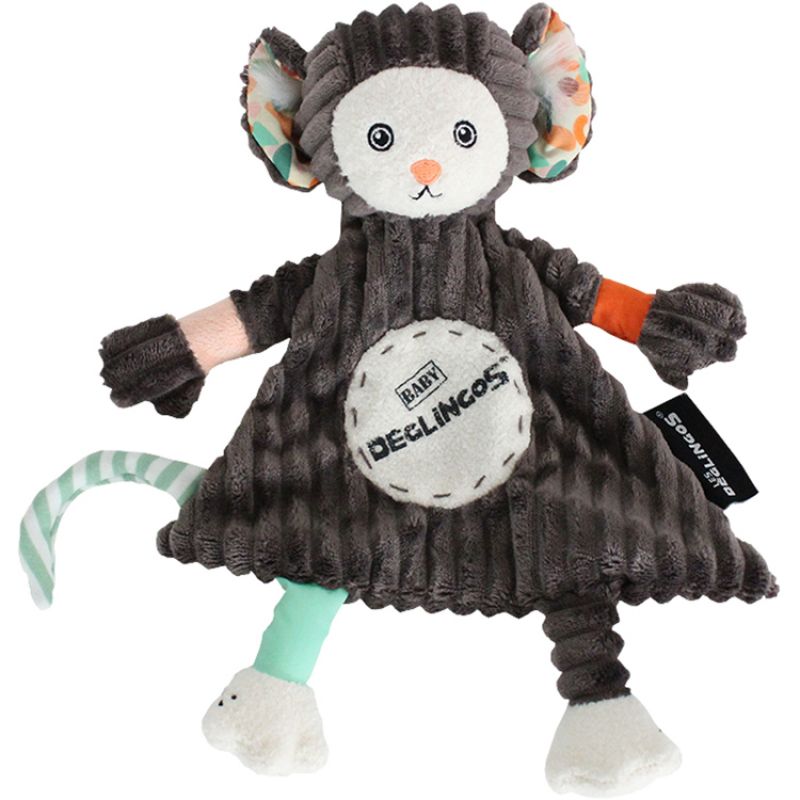 Doudou plat baby Kezakos le Ouistiti Les Déglingos