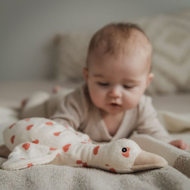 Peluche bruit blanc oie Liva Coeurs édition limitée FLOW Ambiance 6