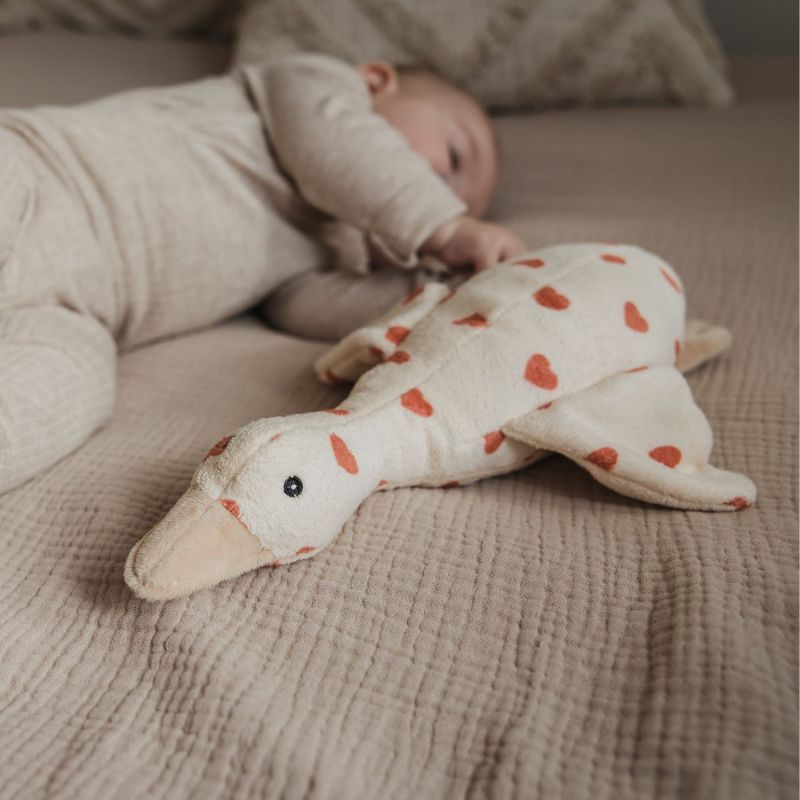 Peluche bruit blanc oie Liva Coeurs édition limitée FLOW Ambiance 8