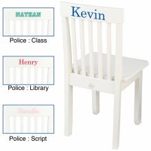 Chaise pour enfant Avalon blanche  par KidKraft